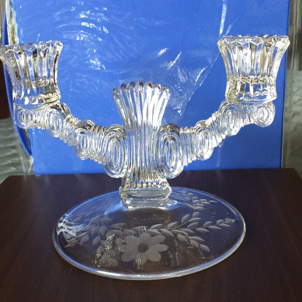 Vintage Art Deco candleholder